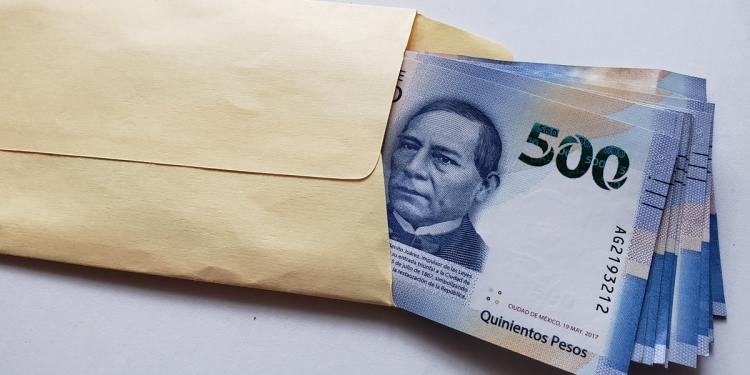 Payday Envelope $500 pesos